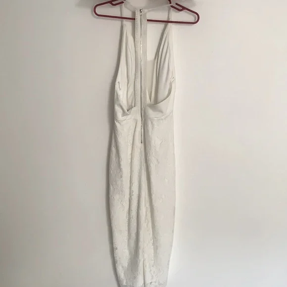 Worn once lulus white lace dress, size small! - Picture 2 of 3